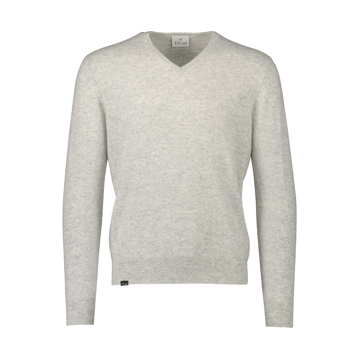 Cashmere Pullover Herren V-Ausschnitt beige 