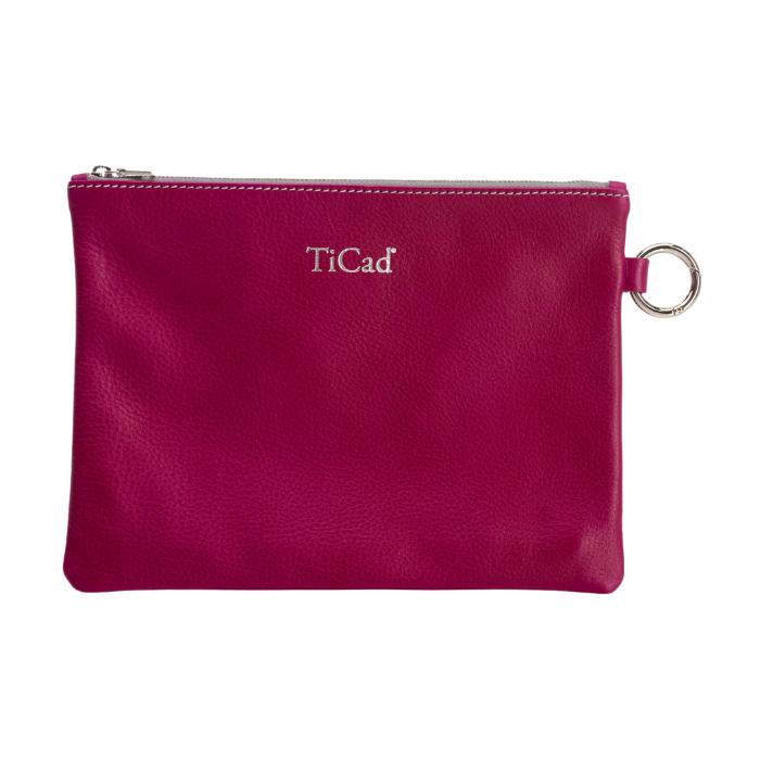 TiCad Clutch Medium violett with Ticad Logo