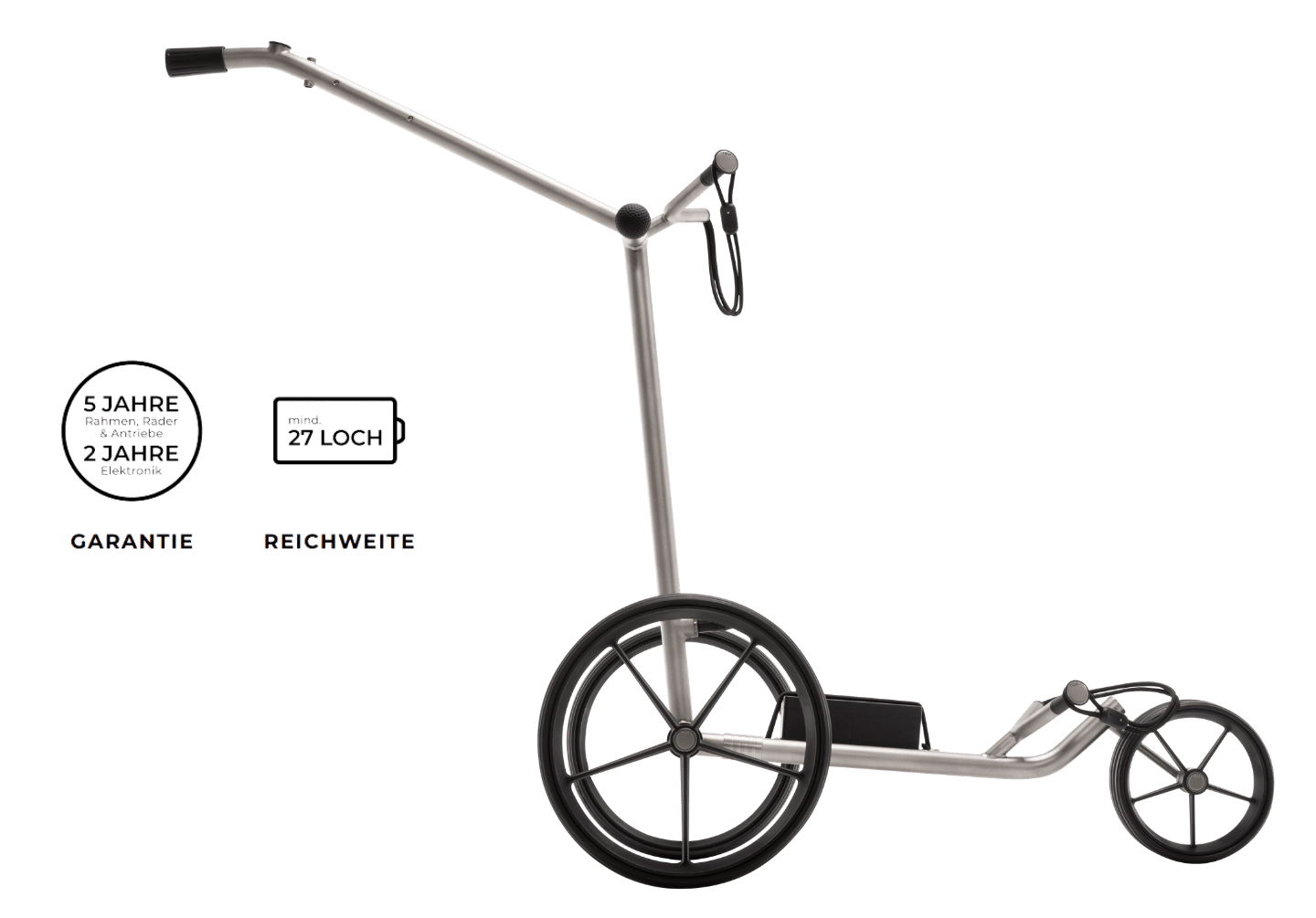 TiCad Elektro Golftrolley Forte Profil