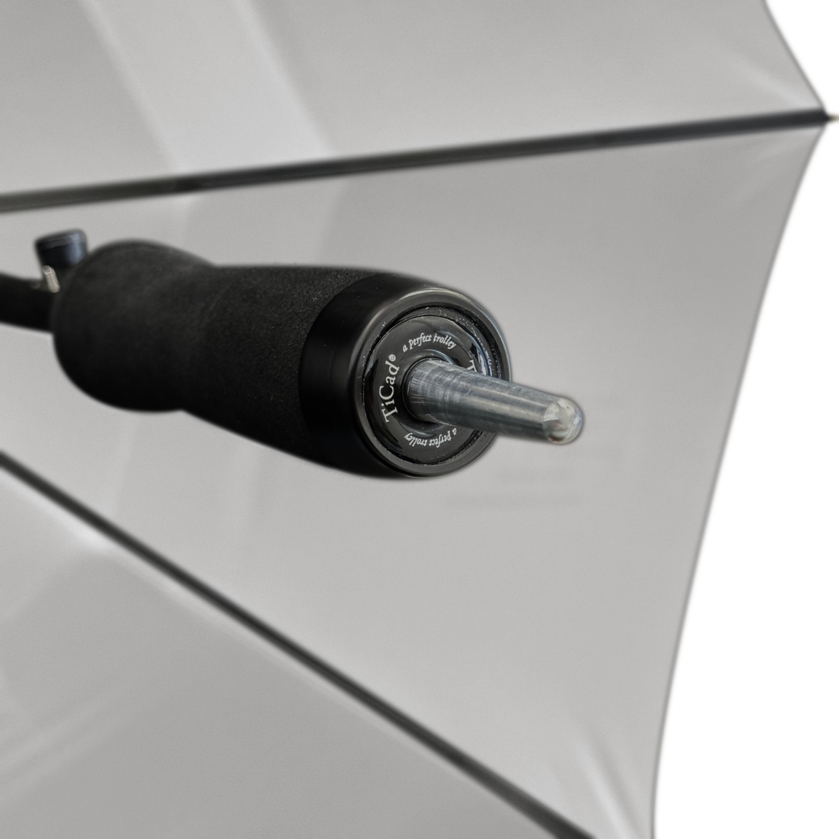 TiCad Golf-Trolley Schirm silber