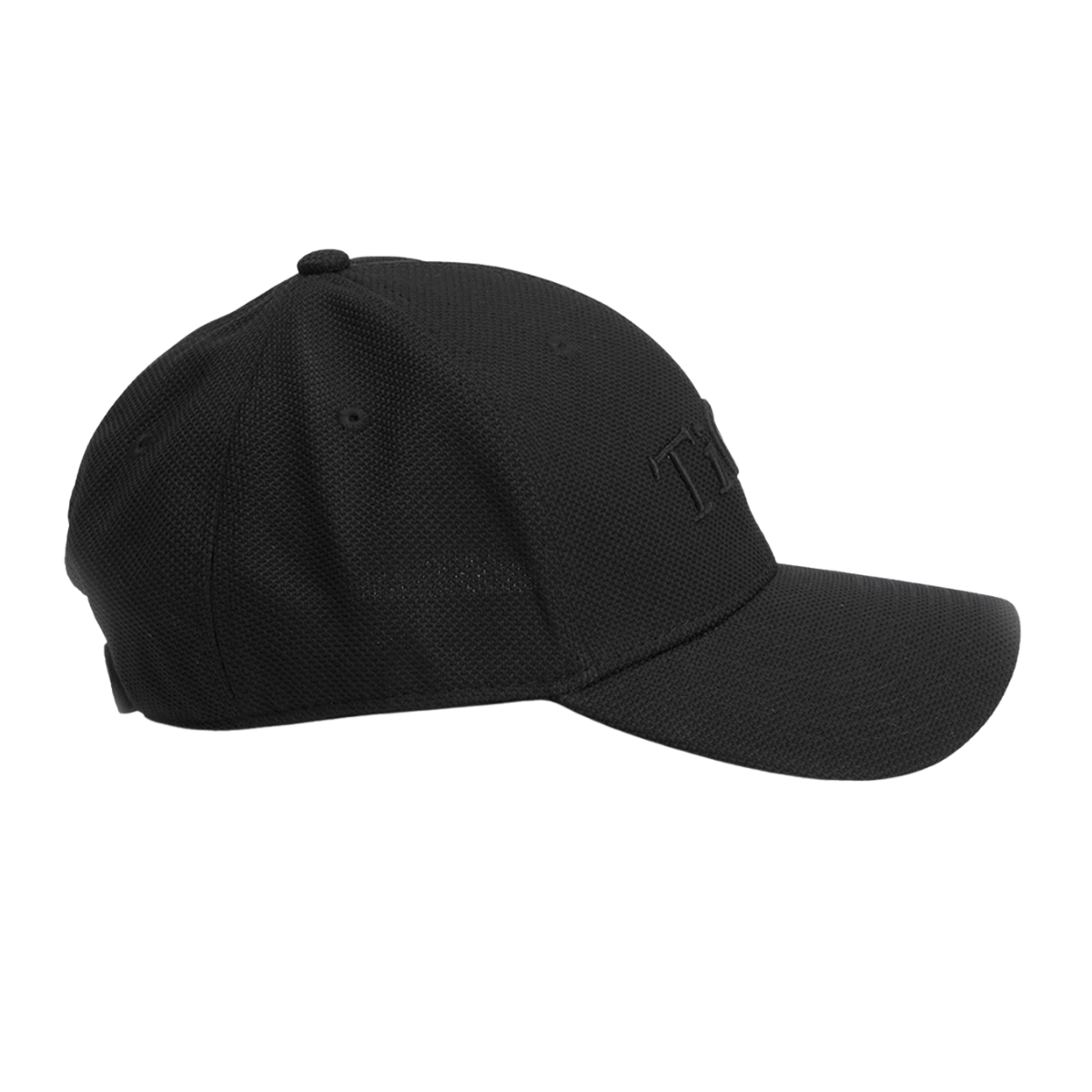 TiCad Golf Cap mit Schriftzug schwarz