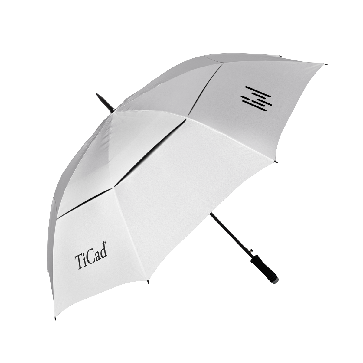 TiCad Golf-Trolley Schirm silber