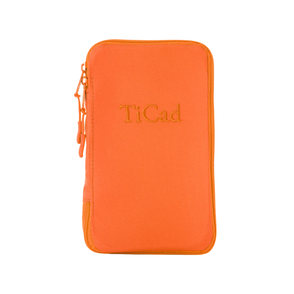 TiCad Scoretasche Orange mit Logo