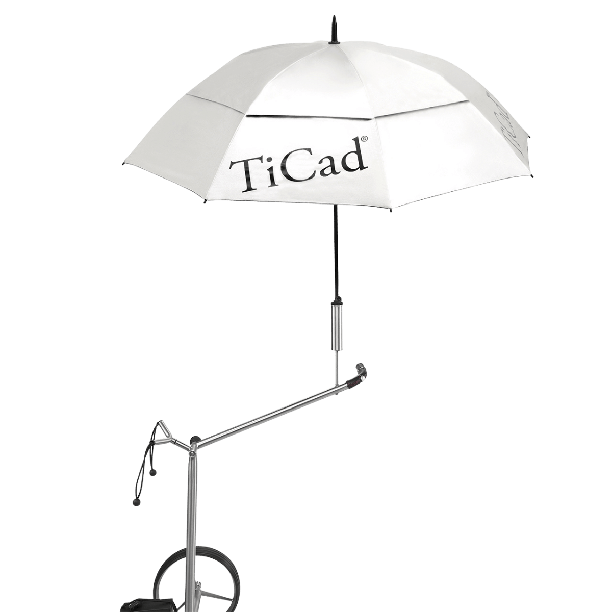 TiCad Golfaccessoires Windbuster XXL Silber Trolley