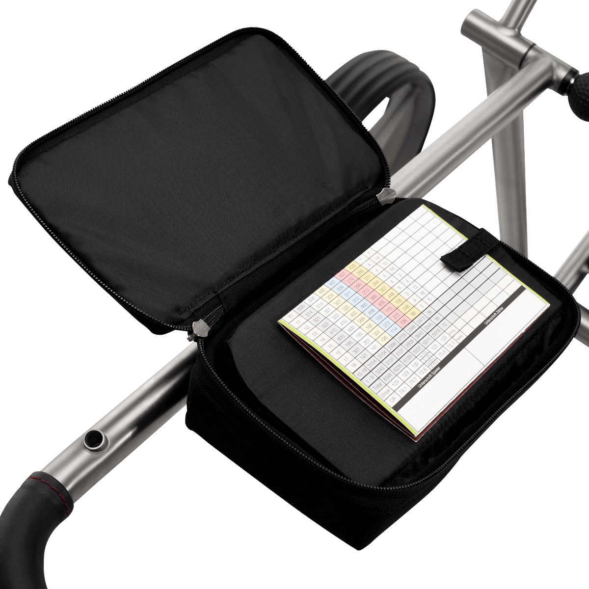 TiCad Golf-Trolley Scoretasche schwarz