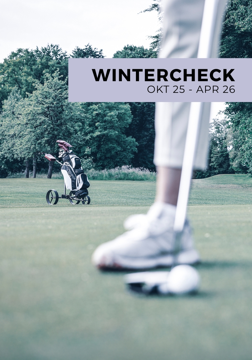 Wintercheck-Golfplatz